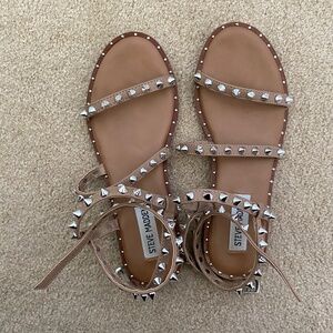 Steve Madden Transport Spike Sandals, Size 6